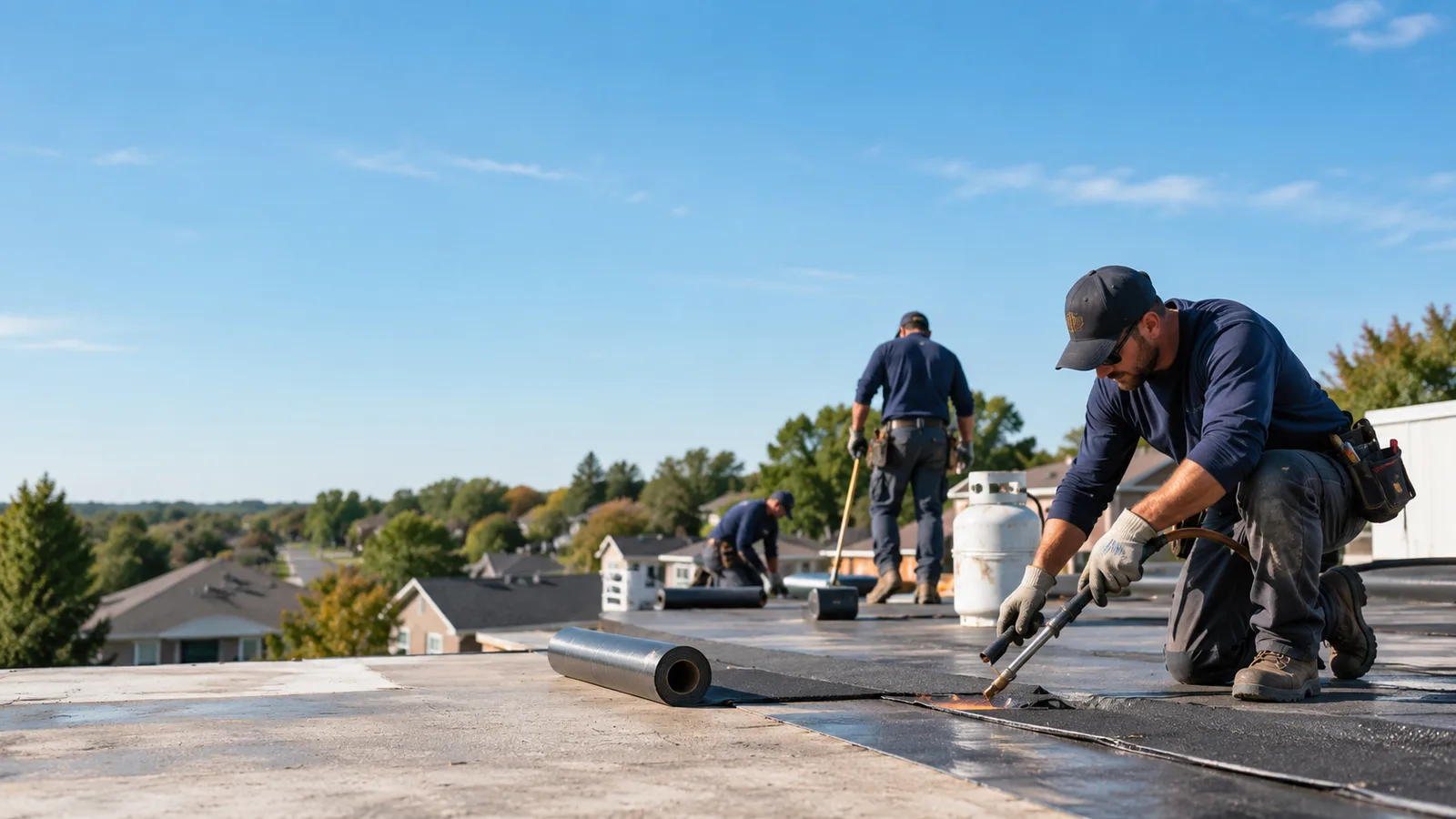 Flat Roof Leak Repair providers in Bronson, KS
